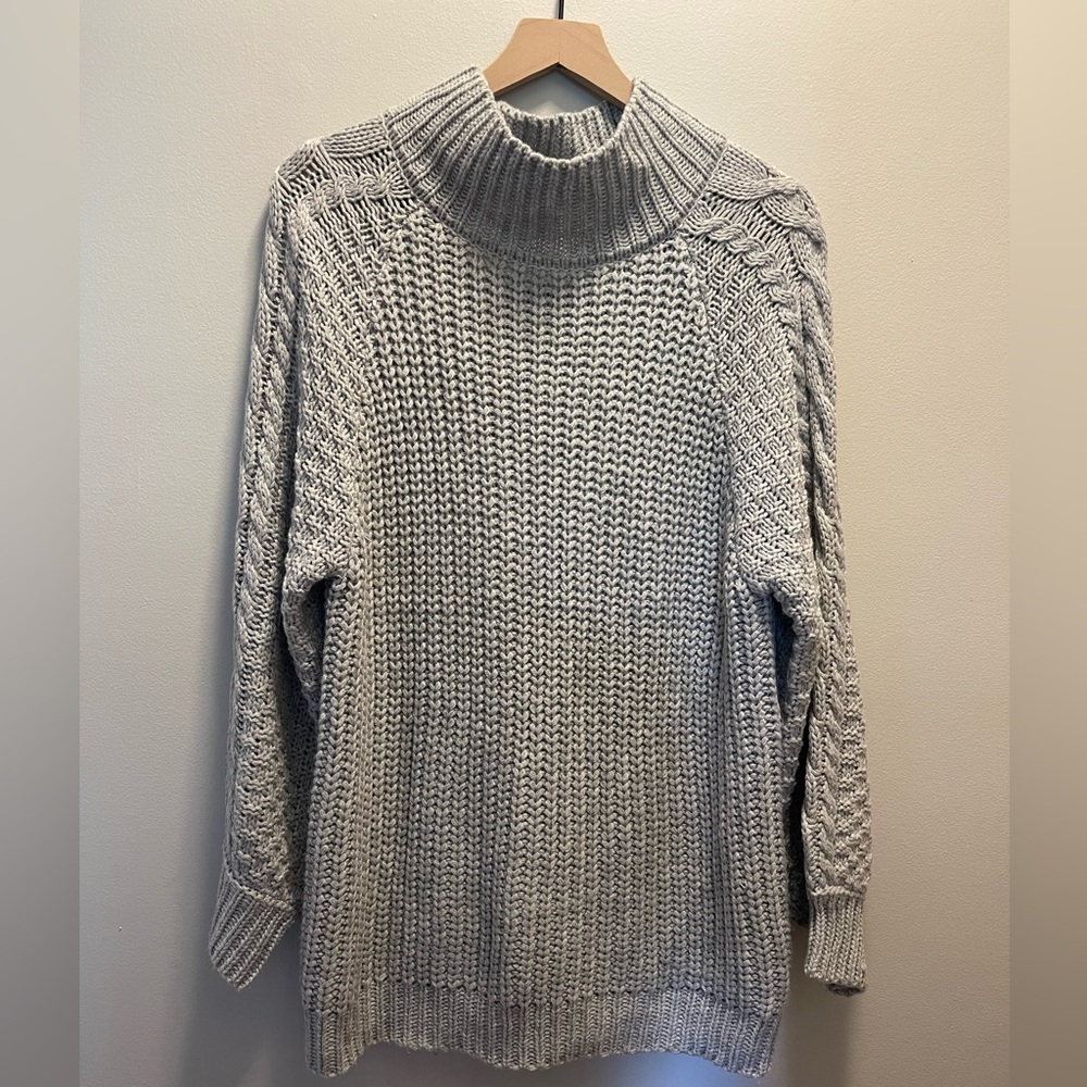 Comfy Gray Sweater - Picture 2 of 6
